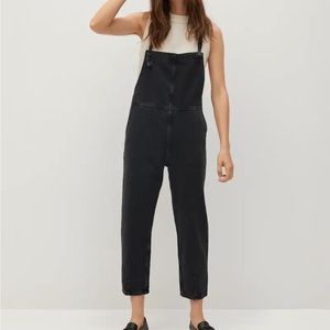 MANGO Denim dungaree overalls